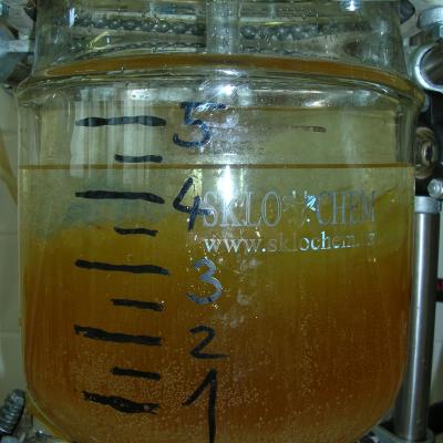 Up-scaling of reaction