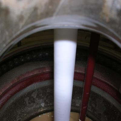 View into the reactor