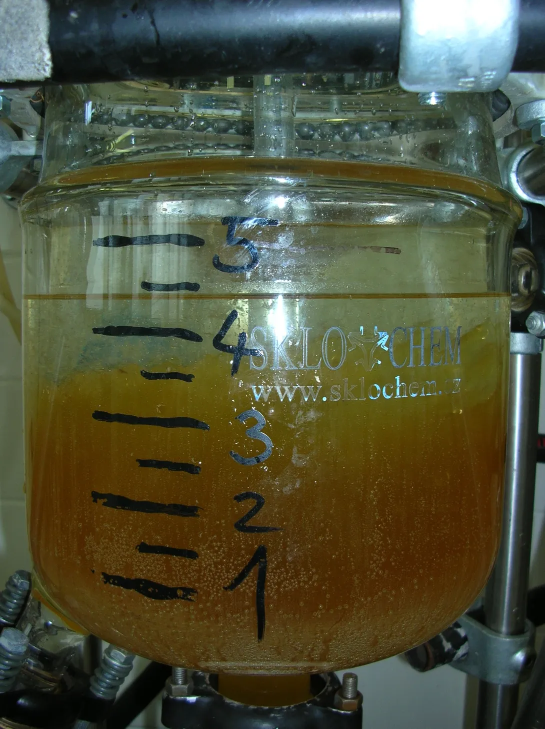 Up-scaling of reaction