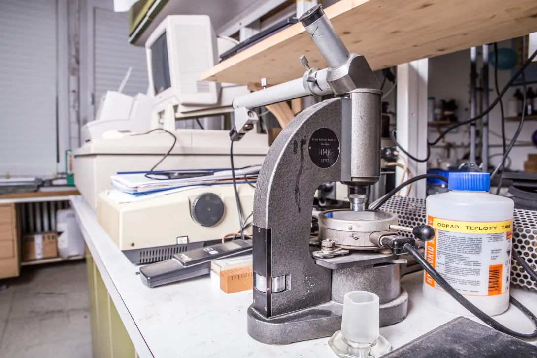 melting point determination - Kofler block